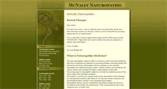 Desktop Screenshot of mcnallynaturopathic.ca